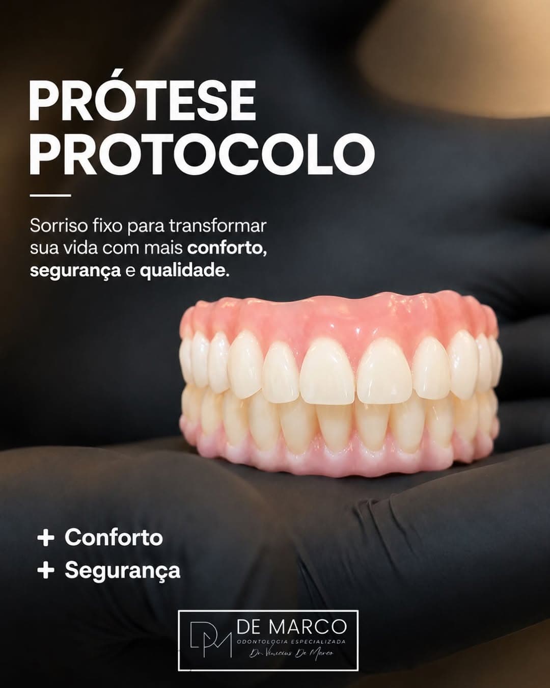 Explicação sobre protocolo dentário